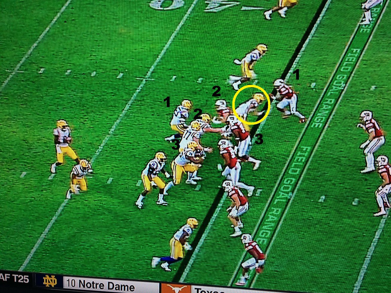 LSU last play
